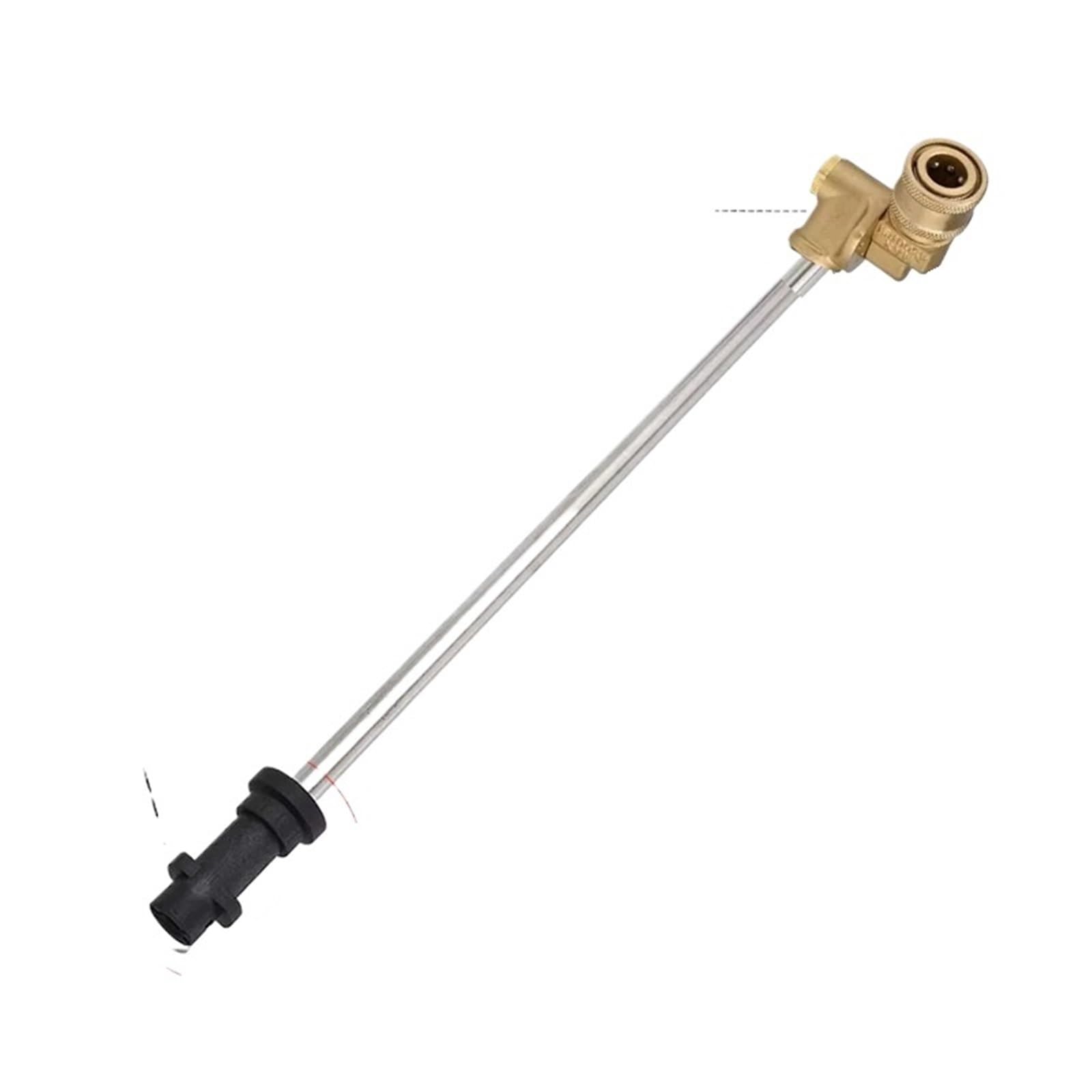 Varilla de Extensión para Hidrolimpiadora Extensión de manguera lavado a alta presión con interfaz conexión rápida universal for adaptador y boquillas acoplamiento pivotante 180 grados(Color 2)
