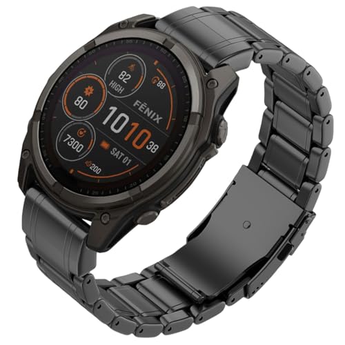 �����`�^���t�F�j�b�N�X8 51mm/7X/6X/5X Plus�o���h�A26mm�v���~�A�����^���N�C�b�N�t�B�b�g�o���h�r���v�X�g���b�v �X�C�[�v�E�B���O�N���X�v�t�� Garmin Fenix 7X Pro/6X Pro/5X Plus/Enduro 3/Ta