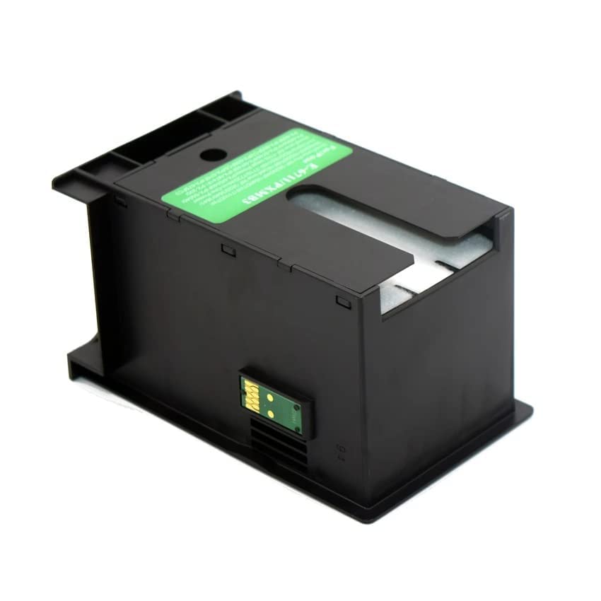 Image of T6711 Ink Maintenance Tank Box with One Time Chip for Et-16500 Wf3520 Wf3540 Wf3620 Wf3640 Wf7715 7725 Wf7510 Wf7610 Wf7620 Wf7710 Wf7720 L1455 Printer (T-6711)