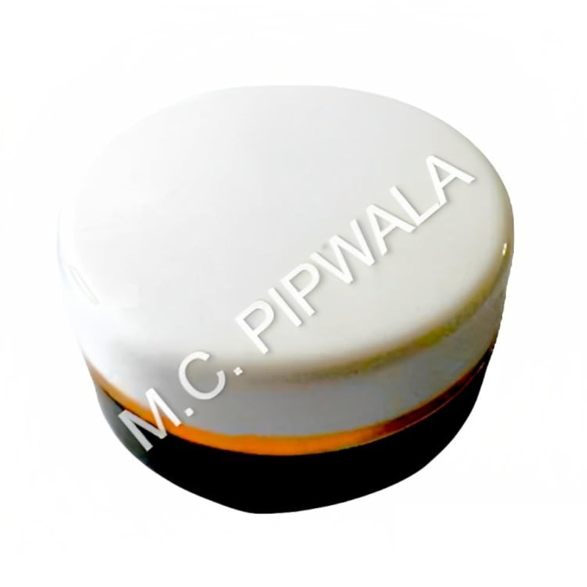 10 gm Round P.S. Black Container with Cap
