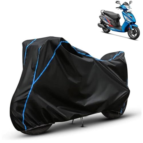 Image of Kerwa Waterproof Bike Cover Compatible with Hero Maestro Edge | Dust Proof, UV-Resistant, All-Weather Protection Bike Body Cover, Windproof Elastic Bottom