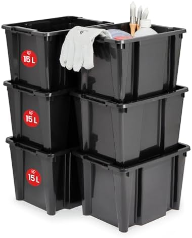 Iris Ohyama, Caja de almacenamiento de plástico, Caja de almacena...
