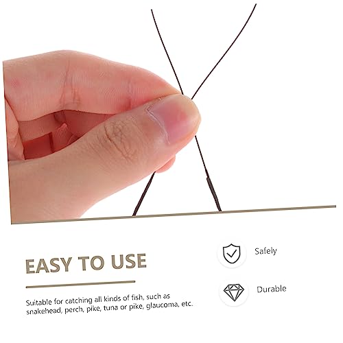 Totority 100pcs cable resistente para pesca miniatura 7