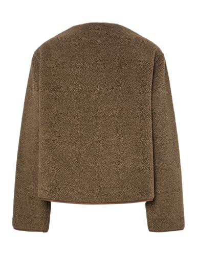 Chaqueta Teddy Pcjune abrigo de borreguito ideal para tardes de otoño 2
