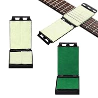 High-Quality Materials: This guitar cleaning kit is made of high-quality plastic and polyester materials. The plastic shell is strong and impact-resistant, providing long-term protection. The fretboard cleaner is soft and efficient, will not scratch ...