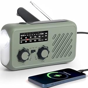 Radio de Emergencia Portátil, FM/A...