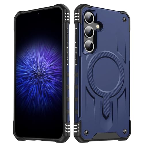 Coque Samsung S24 FE contre les chutes et rayures avec anneau magnétique