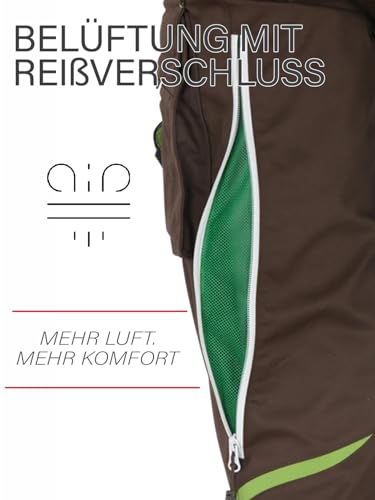 Engelbert Strauss Bundhose e.s.Motion 2020 Kastanie/seegrün (48)