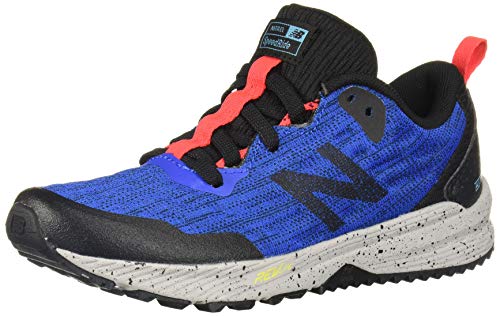 New Balance Kid's FuelCore Nitrel V5 Running Shoe, Vivid Cobalt/Black, 6 M US