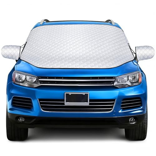 QcoQce Frontscheibenabdeckung, Windschutzscheibe Abdeckung Auto...