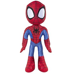 Marvel Spidey and His Amazing Friends My Friend Spidey Feature Plush – 16-Inch Talking Plush with 16 Unique Phrases