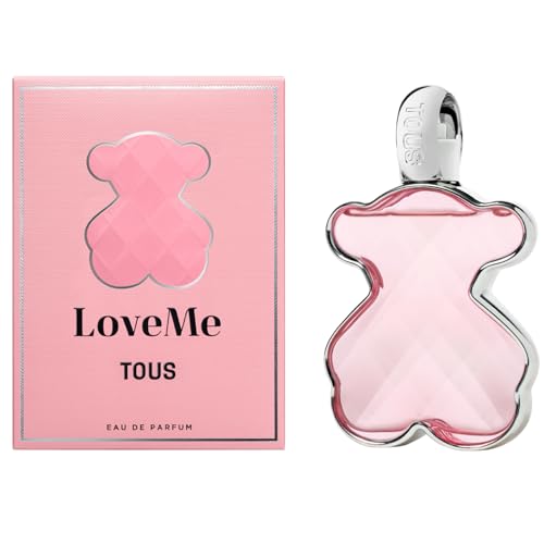 TOUS LoveMe Eau de Parfum for Women, Elegant Floral Fruity Perfume With Notes of Lotus Flower, Freesia, and Almond. Long-Lasting Scent, Everyday Wear, 3 Oz