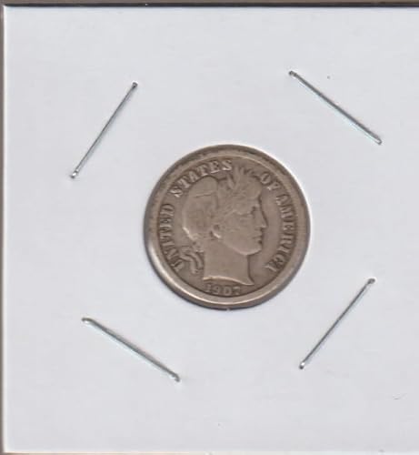 1907 O Barber or Liberty Head (90% Silver) Dime Seller