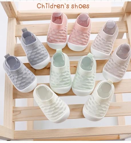 Generic Girls Cute Toddler Walking Shoes, Daycare Walking Shoes, Anti-Slip Easy On Breathable Summer Spring, Pink3
