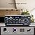 Stereo Receiver & Amplifier Home Audio Amp, AK45 Bluetooth Receiver for Home Stereo, 300Wx2, Bluetooth 5.0, 2 Channel, w/FM & Karaoke, w/USB/SD/RCA/MIC/FM in, w/Remote, for Garage Party Market