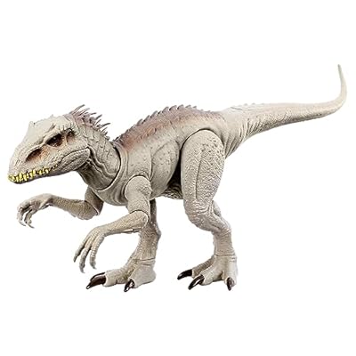 Mattel Jurassic World Camufla y Conquista Indominus Rex Dinosaurio de juguete con luces y sonidos +4 años (HNT64) | Ya disponible en tu tienda friki favorita! En mundofriki.es!