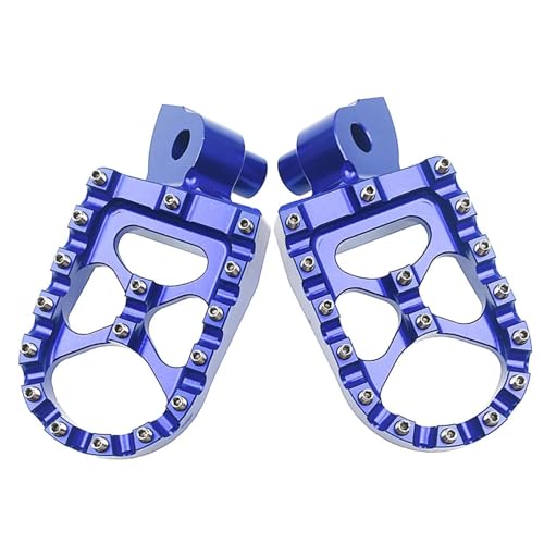 Motorrad Fußrasten Für Yamaha YZ450FX 2016 2017 2018 2019 2020 2021 2022-2023,Motorradpedale Fußrasten Seitenständer Aluminiumlegierung Vorderfußplatte Fußstütze Pedal