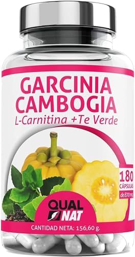 Garcinia Cambogia con L-Carnitina y Té Verde -Complemento Natural...