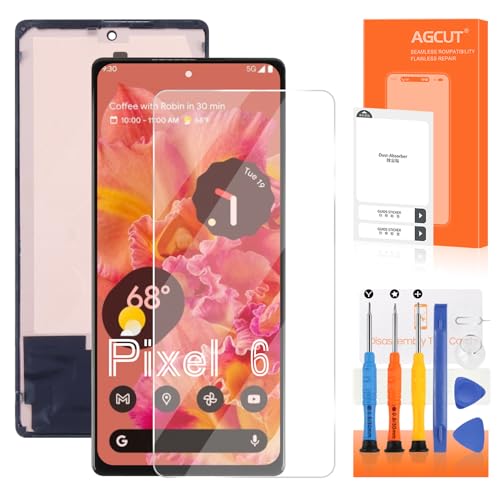 OLED for Google Pixel 6 Screen Replacement for Pixel 6 LCD Display GB7N6 G9S9B16 LCD Digitizer Screen Touch Assembly Repair Parts