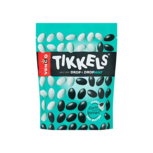 Licorice and Mint mix | Venco | Tikkels Mix from Licorice & Licorice Mint | Total Weight 8.64 ounce