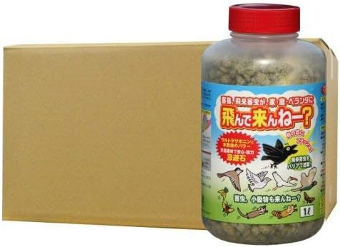害鳥、飛来害虫が家・庭・ベランダに 飛んで来んねー？1L ×12