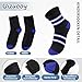 Uizuooy Socken Jungen 35-38 Socken Kinder 35-38 Jungen Kindersocken Unisex Sportsocken Fussball Baumwolle Kleinkind Sneakersocken Bunte Sommersocken Atmungsaktiv Tennissocken Kinder 12 Paar 2876