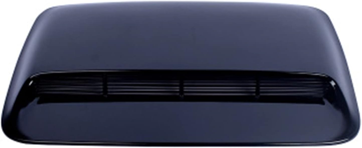 Hood Scoops Air Flow Vent Hood Hood Scoop Bonnet Cover Hood, Turbo Bonnet Vent Cover ABS Universal Car DIY Stickers (Color : Style 2)