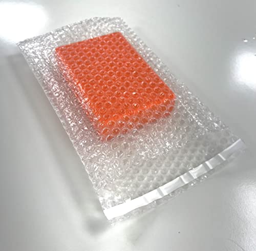 Avgpackagingsupplies Bubble Out Bags Pack Size 4" X 7.5".-- 25 Pcs Pack Clear Protective Wrap Cushioning Pouches Self Sealing. Prevent Damage Protective Bubble Wrap Pouch Double Walled Cushioning Bags Thick Shockproof Foam Bags, Clear Bubble Cushioning Bags, Bubble Pouches Bag For Packing, Moving, Shipping, Storage, Waterproof Pe Bubble Cushioning Wrap, Bubble Bag, Bubble Sleeves, Shipping Bubble Sheets. Made In Usa. #TOP1
