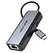 Produktbild WAVLINK USB C LAN Adapter 5Gbit/s + 95W Laden, treiberfreier RJ45 Gigabit USB C Ethernet Adapter für Laptop, Computer, kompatibel mit Thunderbolt 5/4/3, Mac, Windows, iPad, iPhone, MacBook