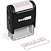 EMAILED Self Inking Rubber Stamp - Red Ink (Stamp Only)