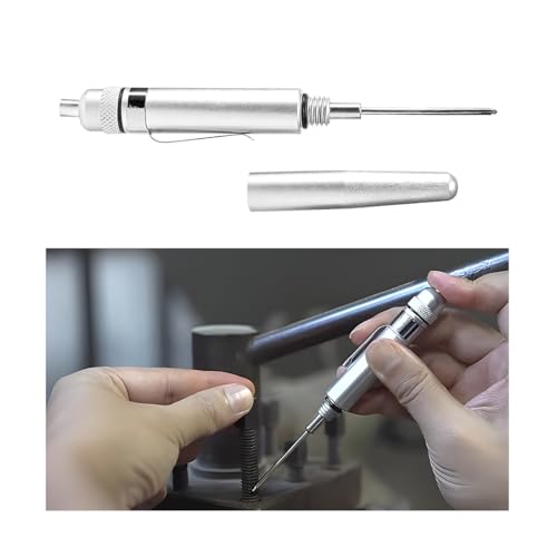 Sandfren Car Precision Oiler, Aluminum Precision Vehicle Oiling Pin Point Applicator with Pocket Clip & Cover, Portable Auto Lubricating Machine Oil Pen, Universal for SUV RV Truck