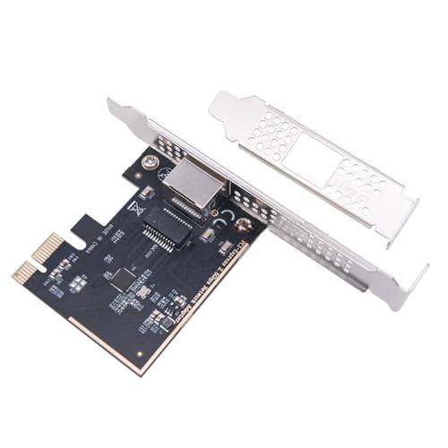 Tarjeta de red PCIE de 2.5Gbps con chip RTL8125BG Gigabit Ethernet para escritorio con conexión PCIE a RJ45 2500Mbps miniatura 1