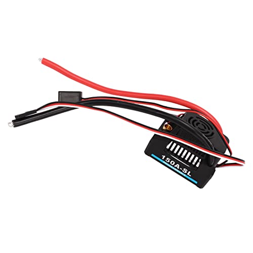 Parametri Rc Brushless Esc: Corrente impulsiva di Esc senza spazzole impermeabile: 150 A, Corrente di controllo: 720 A, Uscita Bec: 5 A / 5,8 V, Forte resistenza alla corrente e buona dissipazione del calore.