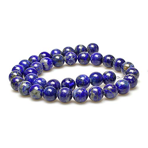 Mjdcb Natural Lapis Lazuli Gemstone Loose Beads Round 4Mm Energy Stone Healing Power For Jewelry Making #TOP1