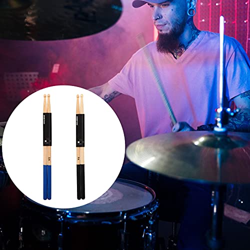 EXCEART 2 Pares Baquetas Baquetas Baquetas Bordo Com Não- Borracha Antiderrapante Lidar Com Ponta de