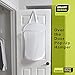 Smart Design Deluxe Mesh Over The Door Pop Up Hamper w/ Hook & Adjustable Strap - VentilAir Mesh Material - for Laundry & Clothes - Home - (Holds 3 Loads) (17 x 28 Inch) [White]