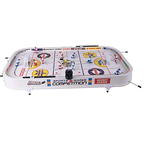 Fewear Rod Hockey Table Game, 38.4”, Lightweight Table Top - Stick Hockey