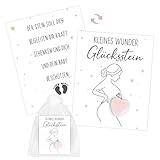 Glamifyr Geschenke für Werdende Mütter,Geschenke für Schwangere,Schwangerschaft Geschenk,Geschenk für Schwangere,Geschenk für Schwangere Freundin,Schwangerschaft Geschenk für Mutter mit Glückssteine