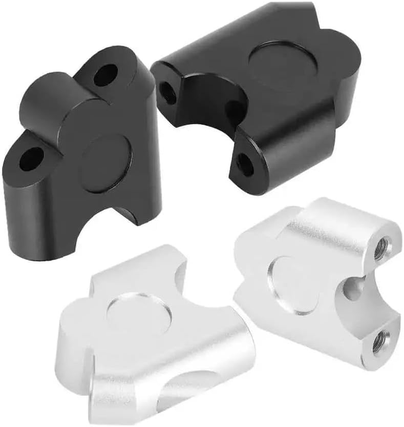 ライザー 22mm ユニバーサル オートバイ ハンドルバー ライザー ハンドルバー クランプ バックムーブ マウント アダプター ハ