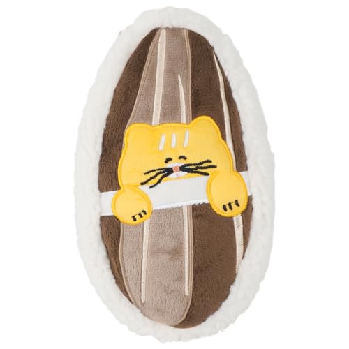 Image of Minache Women Sunflower Seeds Plush Stationery Pouch Pen Pencil Case Ladies Cosmetic Bag