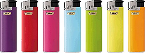 Briquet bic maxi électronique-plusieurs coloris-lot de 50