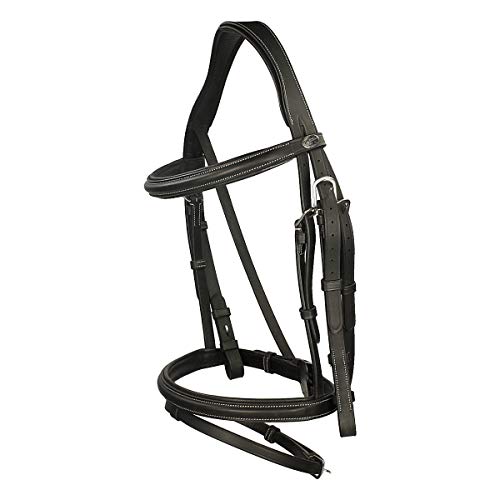 Bridon WC Classic Flash Dy'on noir cheval réduit les pressions