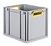 Produktbild aidB Eurobox Color, Griffe offen, 400x300x320mm, 1 St, gelb