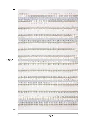 Tapete SAFAVIEH Montauk 182x122 cm algodón tejido a mano miniatura 2