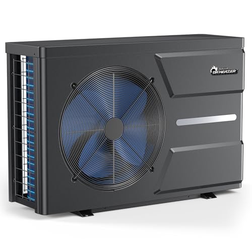 DR. Infrared Heater DR-650HP Full DC Inverter 65,000 BTU Pool Heat Pump for In-Ground and Above-Ground Swimming Pools, WiFi Smart Control via APP