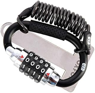 Oxford Black Lidlock Motorcycle Helmet Lock OX623