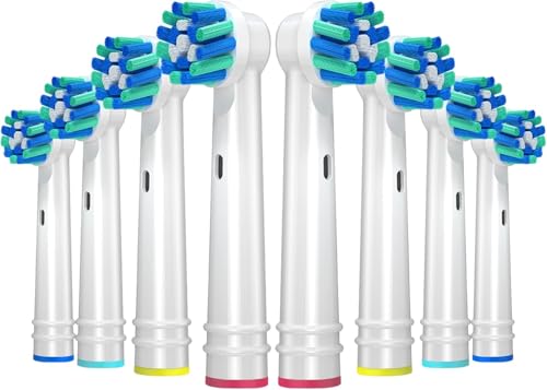 REDTRON Cross Action Testine Spazzolino Elettrico per Oral B, Ricambi Testine di Ricambio per Oral B, Testine per Spazzolini adatte alla serie Professional Care Vitality Pro Smart Genius