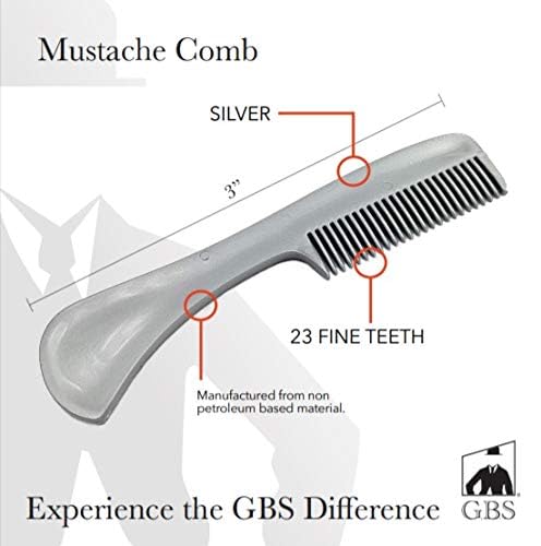 Peine para bigote y barba GENTS, 3 unidades miniatura 2
