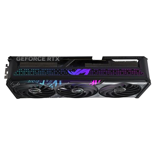 Asus ROG Strix GeForce RTX 5070 12GB GDDR7 OC Edition – Carte Graphique Gaming (PCIe 5.0, HDMI, Display 2.1, 3.2 Slot, Ventilateurs axiaux, Pad Thermique GPU, Aura Sync RGB)
