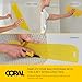 Coral 69502 Paperwiz XL Wallpaper Tools - Smoothing Tool for Peel and Stick Wallpaper - Wallpaper Smoothing Tool & Hanging Tools - Install Kit Includes Wallpaper Smoother Tool for Easy Application